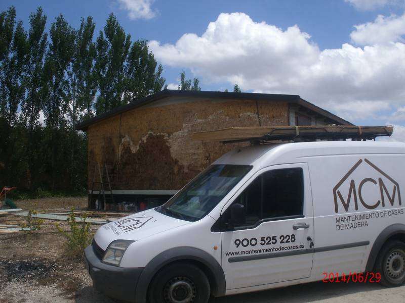 Mantenimiento de casas de madera en Málaga
