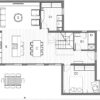 Plano planta baja casa 186 m2 en MCCM Casas
