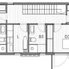 Plano planta alta casa 162 m2 4 habitaciones - MCCM Casas